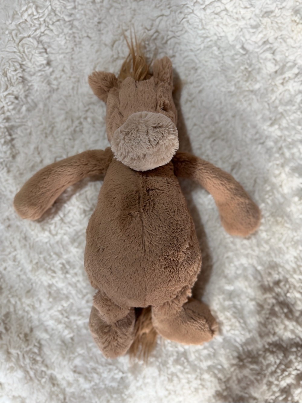 Jellycat Brown Plush Horse Stuffed Animal